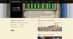 Desktop Screenshot of pannoncolor.hu
